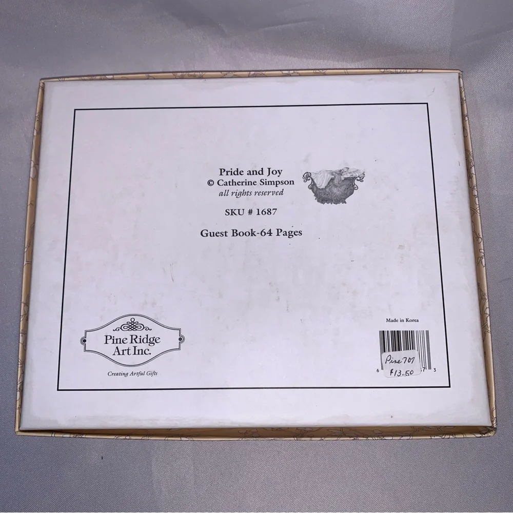 Baby Shower Guest Boom Our Pride and Joy Artist Catherine Simpson 64 Pages NEW